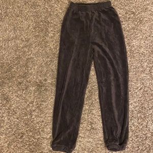 brown Zara sweatpants